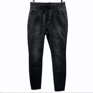 We The Free Curvy High Rise Lace Up Jeans 27